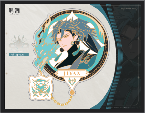 [Wuthering Waves] Metal Badge / Jiyan