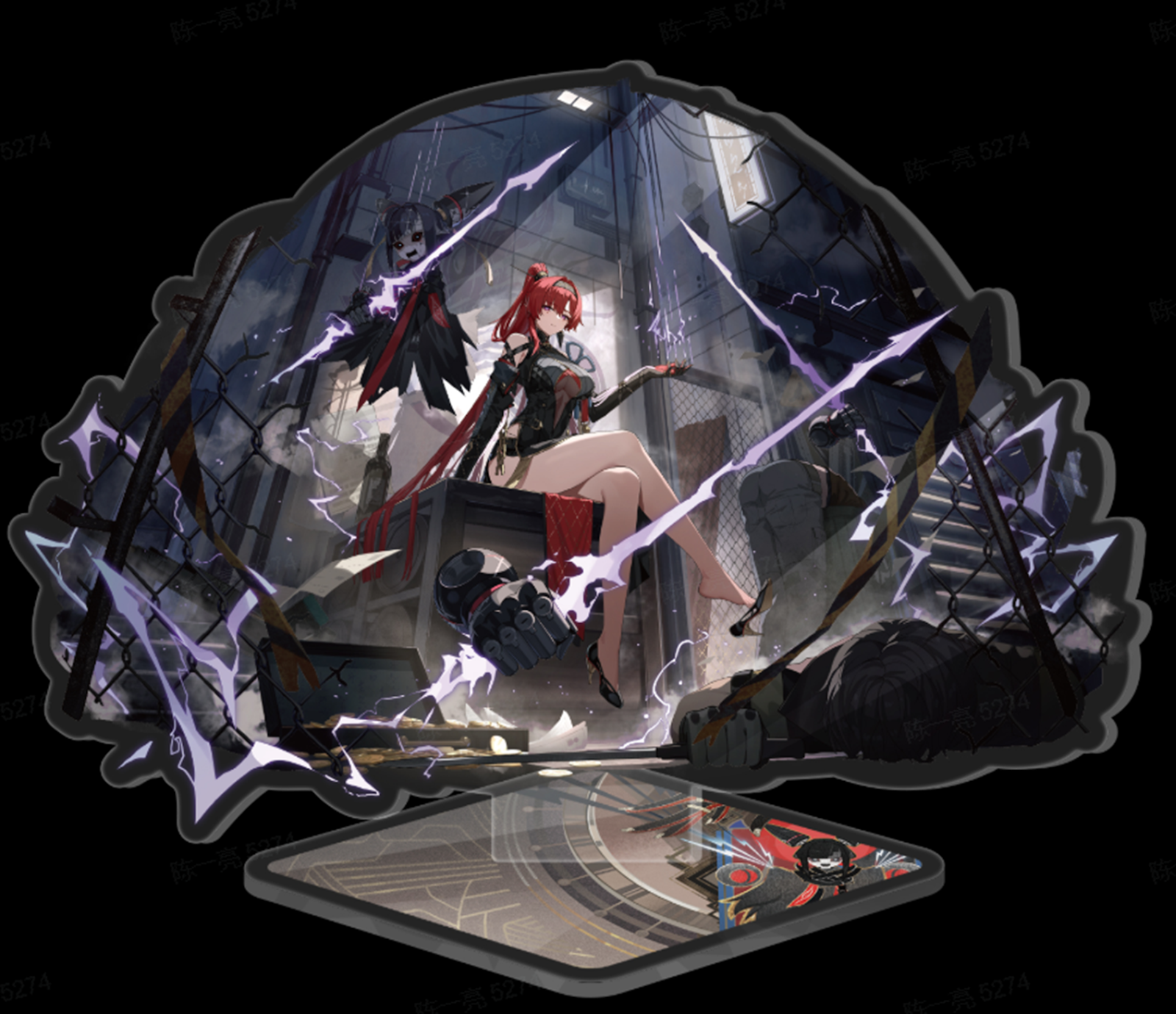(Goods - Acrylic Stand) [Wuthering Waves] Scene Acrylic Stand / Yinlin