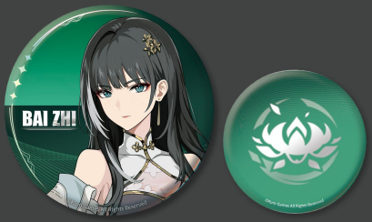 [Wuthering Waves] Tin Badge / Baizhi