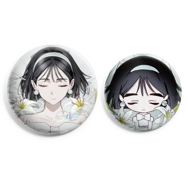 (Goods - Badge Set) Alien Stage Drowing Bloom Badge Set Sua