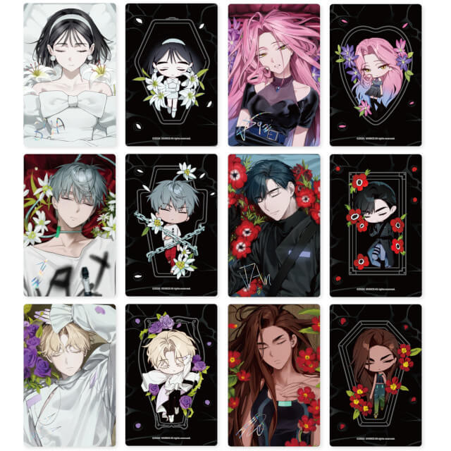 (Goods - Character Card) Alien Stage Drowing Bloom Character Card Set