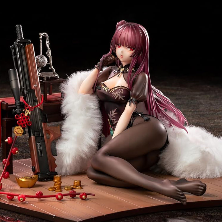 (1/7 Scale Figure) Girls' Frontline Makiatto: Embroidered Bamboo, Blooming Shadows Ver.