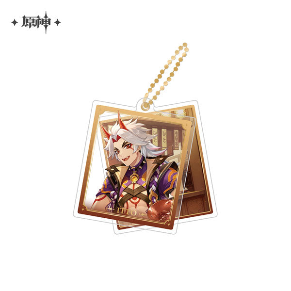 [Genshin Impact] Slidable Acrylic Keychain /Itto Arataki