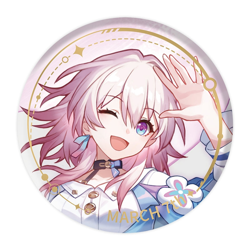 [Honkai: Star Rail] Standing Design Series Button Badge /Nanoka Mitsuki