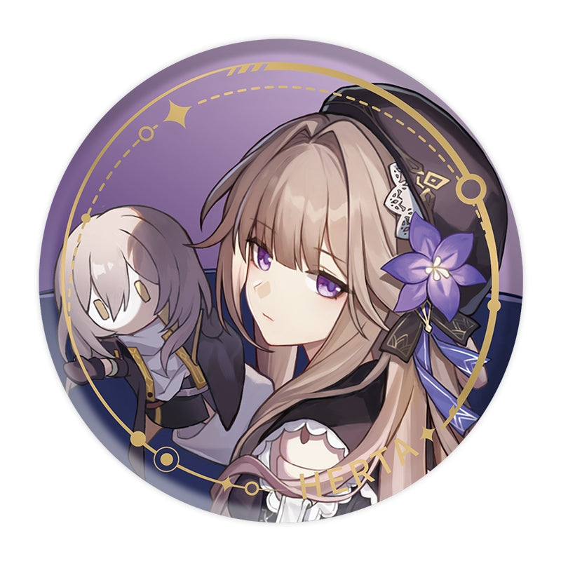 [Honkai: Star Rail] Standing Design Series Button Badge /Herta