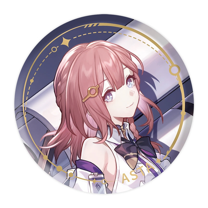 [Honkai: Star Rail] Standing Design Series Button Badge /Asta