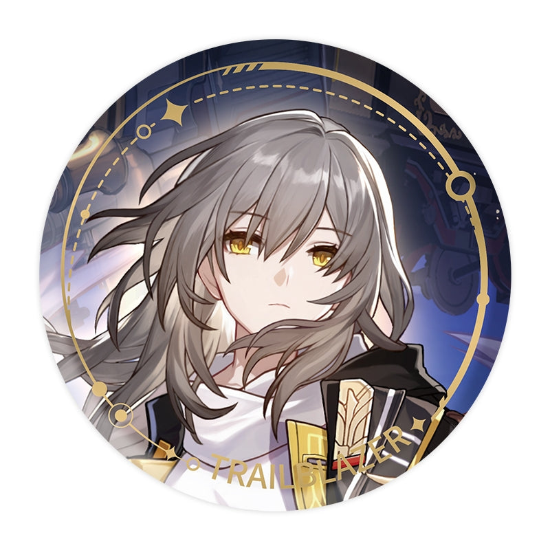 [Honkai: Star Rail] Standing Design Series Button Badge /Trailblazer (Female)