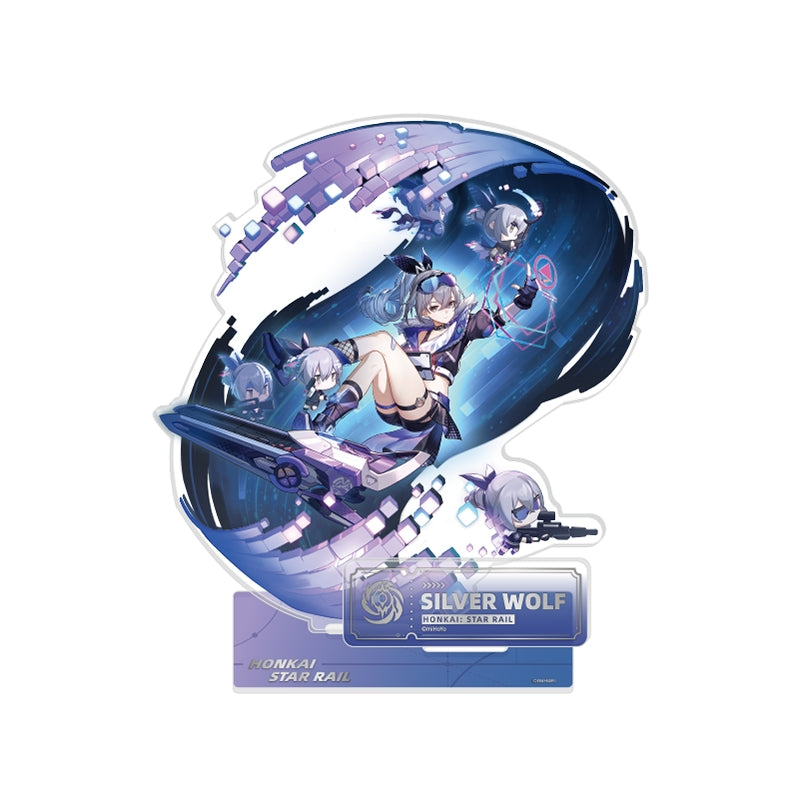 (Goods - Acrylic Stand) [Honkai: Star Rail] Standing Design Series Acrylic Stand /Silver Wolf