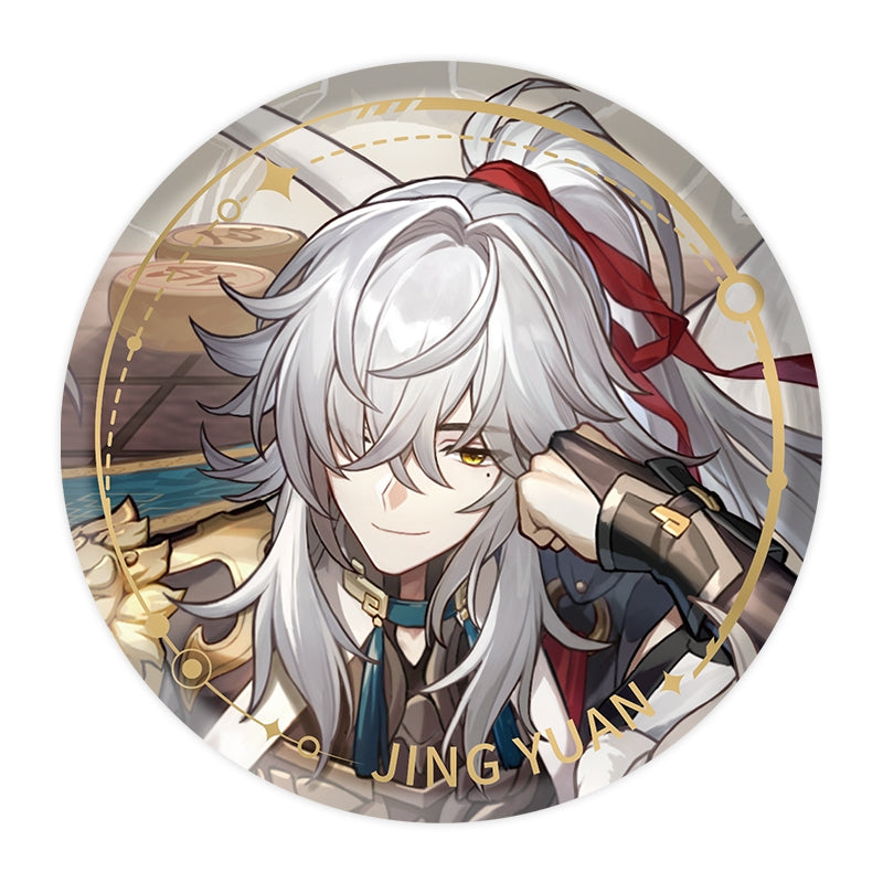 [Honkai: Star Rail] Standing Design Series Button Badge /Jing Yuan
