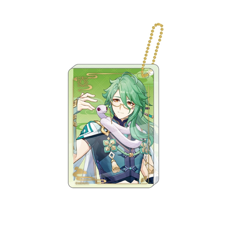 [Genshin Impact] Standing Series Acrylic Block Keychain / Baizhu