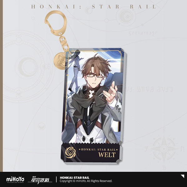 [Honkai: Star Rail] Standing Series Acrylic Keychain /Welt
