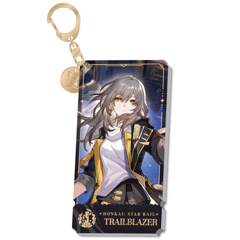 [Honkai: Star Rail] Standing Design Series Acrylic Keychain /Trailblazer (Female)