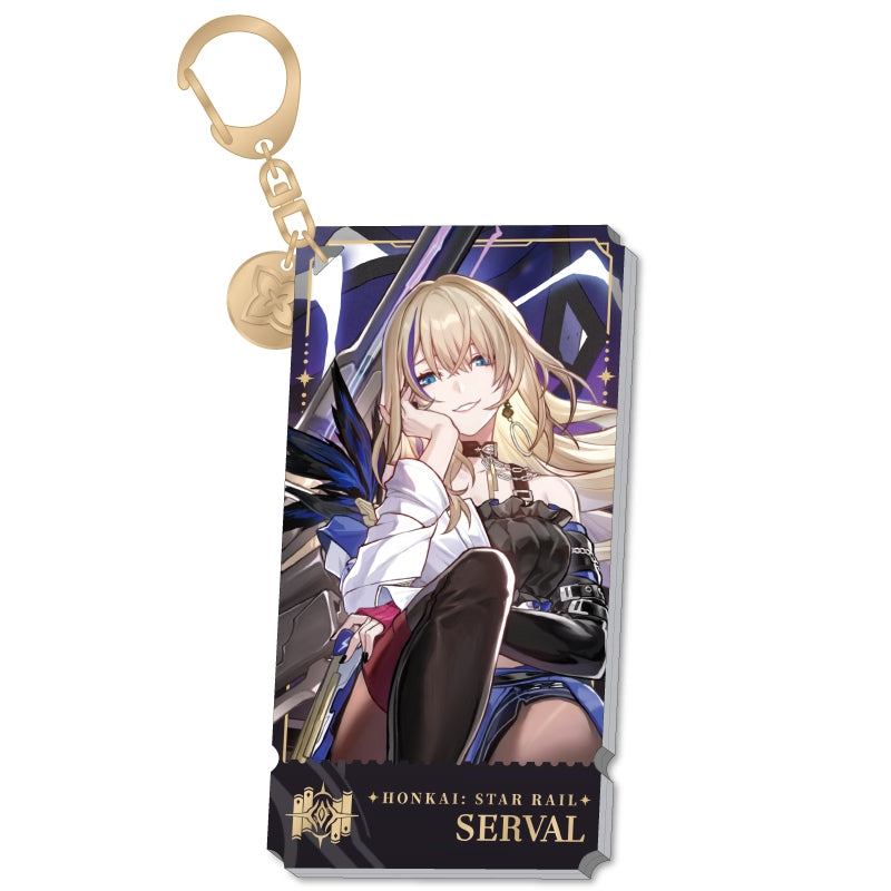 [Honkai: Star Rail] Standing Design Series Acrylic Keychain /Serval
