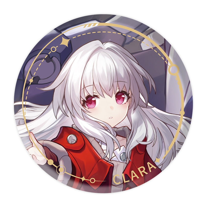 [Honkai: Star Rail] Standing Design Series Button Badge /Clara