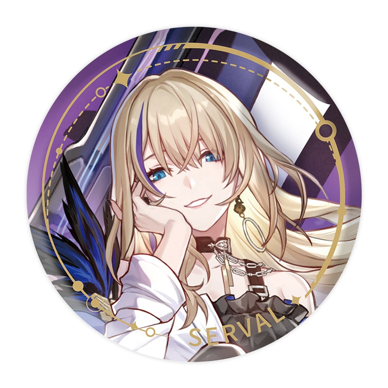 [Honkai: Star Rail] Standing Design Series Button Badge /Serval