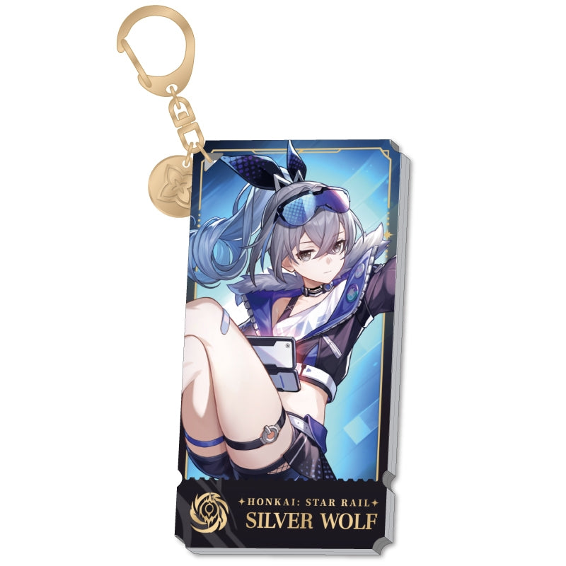 [Honkai: Star Rail] Standing Design Series Acrylic Keychain /Silver Wolf