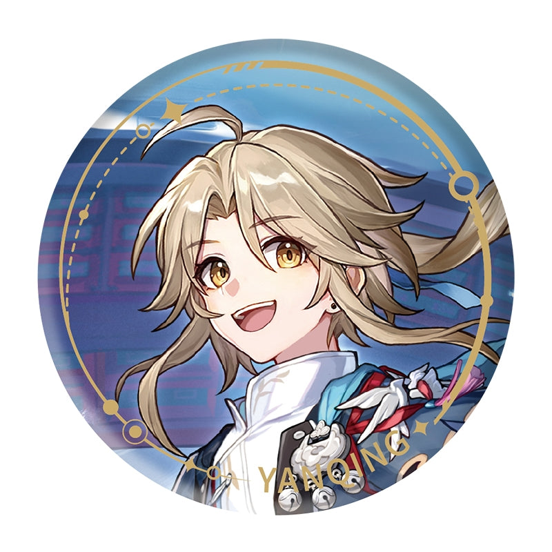 [Honkai: Star Rail] Standing Design Series Button Badge /Yanquing