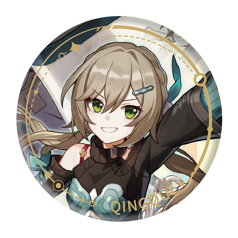 [Honkai: Star Rail] Standing Design Series Button Badge /Qingque