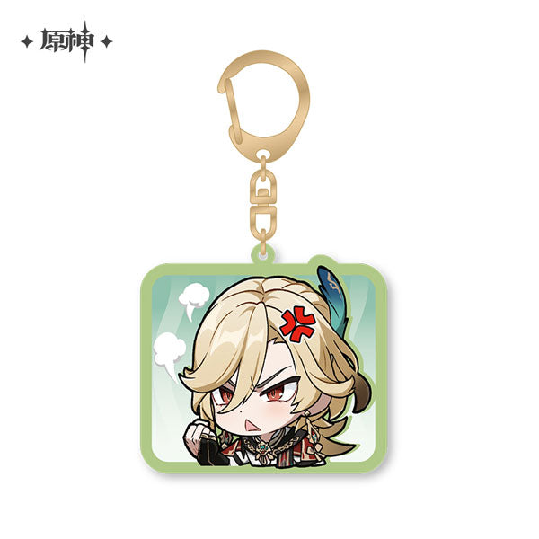 [Genshin Impact] Chibi Stamp Acrylic Keychain /Kaveh