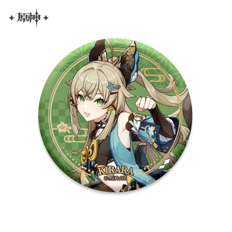 [Genshin Impact] Inazuma Series Button Badge /Kirara