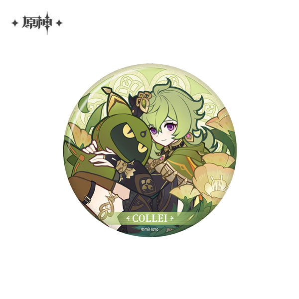 [Genshin Impact] Windblume's Breath Theme Button Badge /Collei