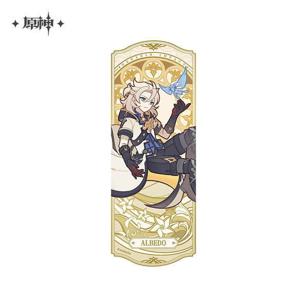 [Genshin Impact] Windblume's Breath Theme Collection Card /Albedo