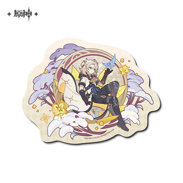 [Genshin Impact] Windblume's Breath Theme Die-Cut Mouse Pad /Albedo
