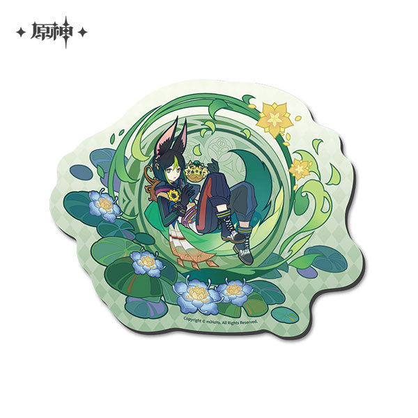 [Genshin Impact] Windblume's Breath Theme Die-Cut Mouse Pad /Tighnari