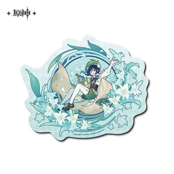 [Genshin Impact] Windblume's Breath Theme Die-Cut Mouse Pad /Venti