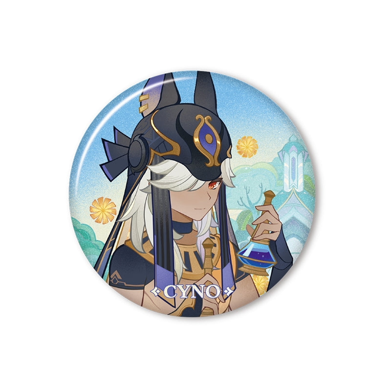 [Genshin Impact] Glittering Elixirs Series Button Badge / Cyno