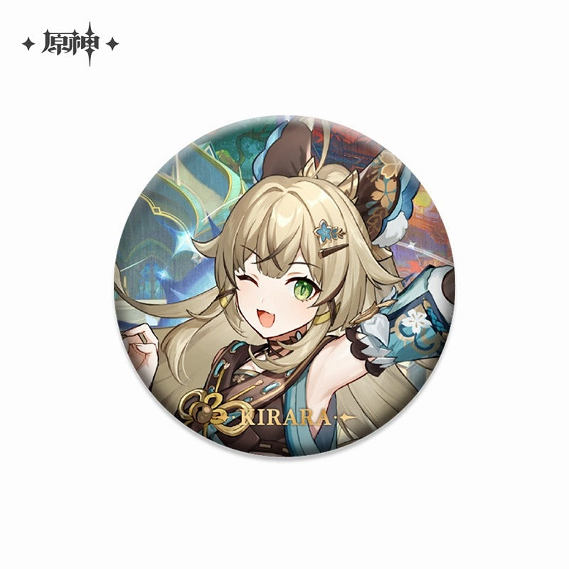 [Genshin Impact] Character Button Badge / Kirara