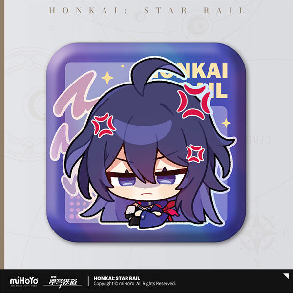 [Honkai: Star Rail] Pom-Pom's Exhibition Hall Square Button Badge / Seele