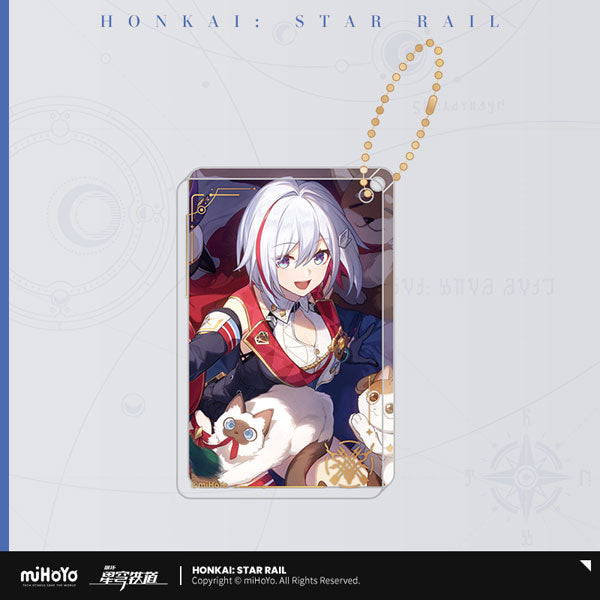 [Honkai: Star Rail] Light Cone Series Acrylic Keychain / Troublesome, but Happy