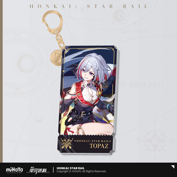 [Honkai: Star Rail] Character Series Keychain Topaz