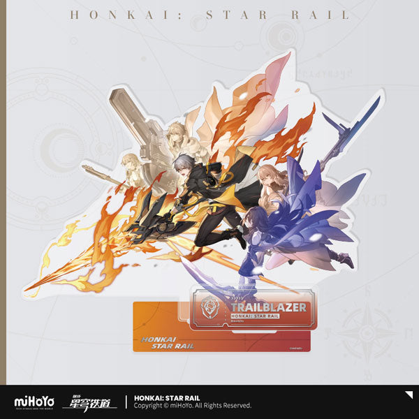 (Goods - Acrylic Stand) [Honkai: Star Rail] Illustration Series Acrylic Stand / Preservation - Trailblazer (Male)