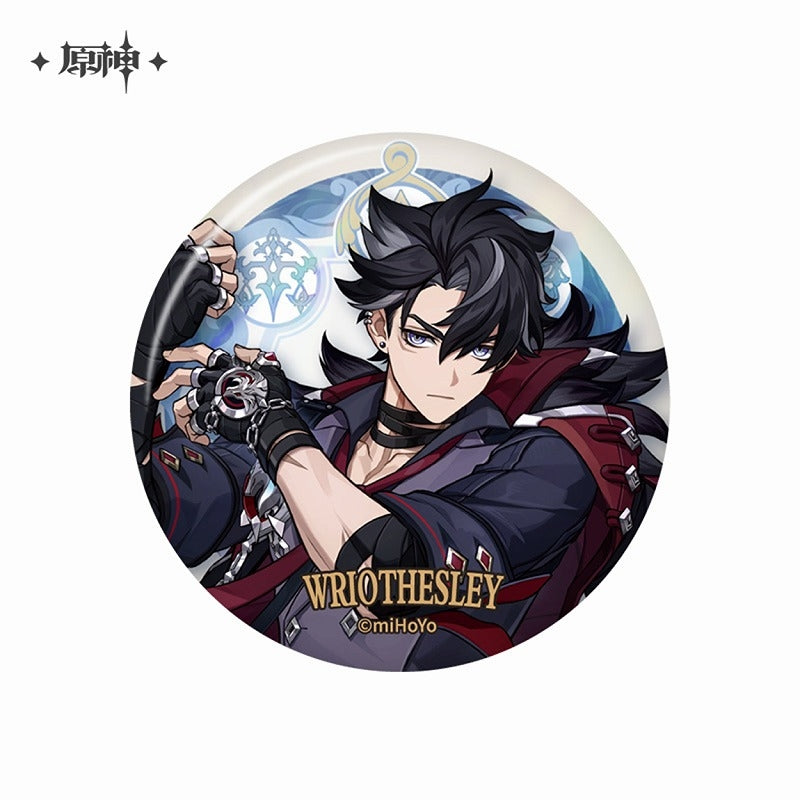 [Genshin Impact] Character Button Badge Fontaine Court / Wriothesley