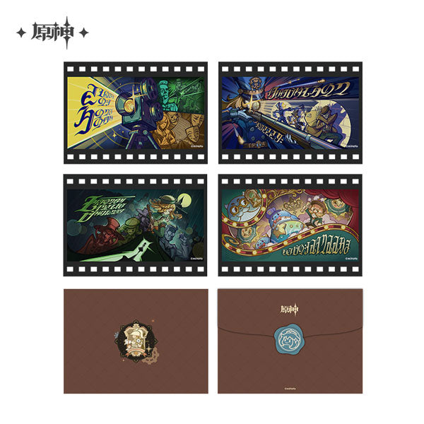 [Genshin Impact] 2023 Offline Exhibition Series Clear Card & Envelope Set / Roses and Musketeers