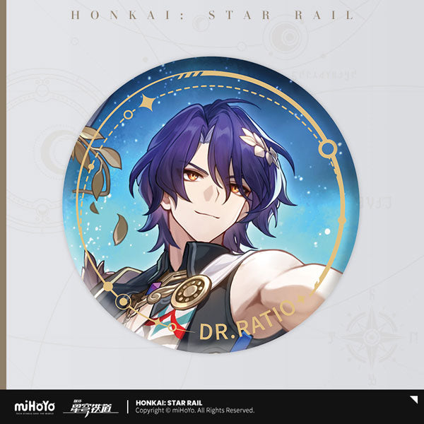 [Honkai: Star Rail] Character Portrait Series Button Badge / Hunt Dr. Ratio