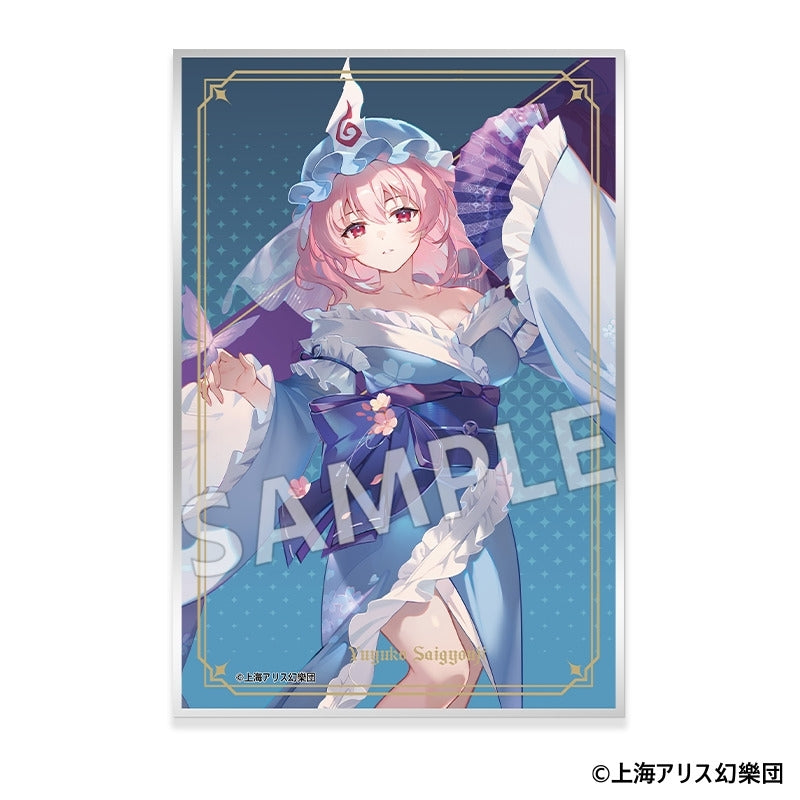 (Goods - Art Board) Touhou Project Acrylic Art Board Yuyuko Saigyouji