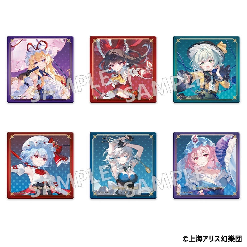 (Goods - Coaster) Touhou Project Trading Acrylic Coaster (Blind Box -Single)