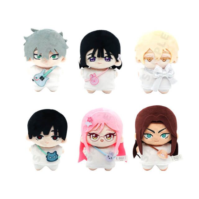 (Goods - Keychains) Alien Stage Starfish Plush Keychain (Blind Box -Single)