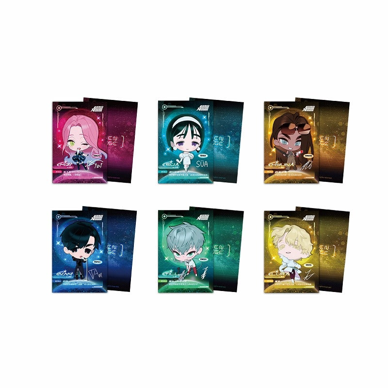 (Goods - Card) Alien Stage New Year Chibi Character Card