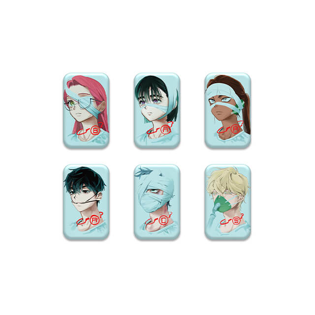 (Goods - Badges) Alien Stage Badge Anakt Garden Collection (Blind Box -Single)