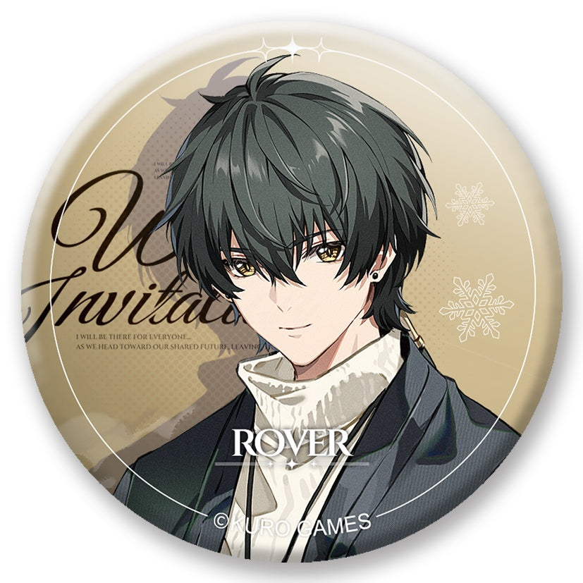 [Wuthering Waves] Winter Invitation Button Badge / Rover