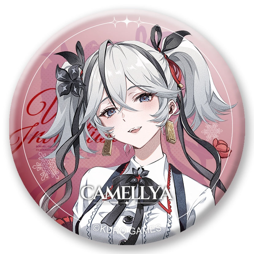 [Wuthering Waves] Winter Invitation Button Badge / Camellya