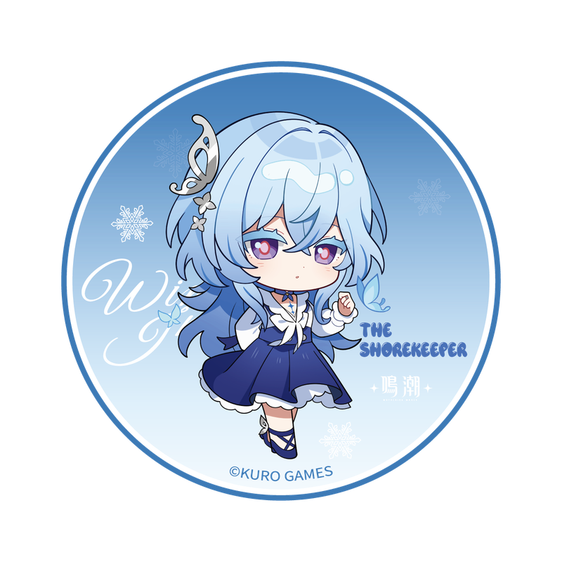 [Wuthering Waves] Winter Invitation Chibi Character Acrylic Coaster / The Shorekeeper