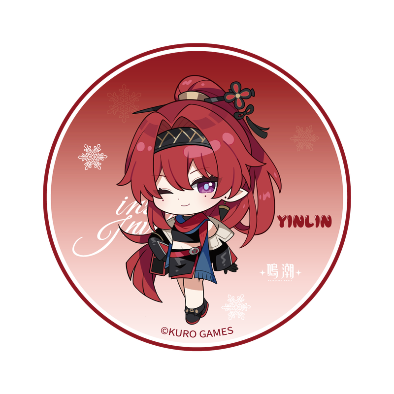 [Wuthering Waves] Winter Invitation Chibi Character Acrylic Coaster / Yinlin