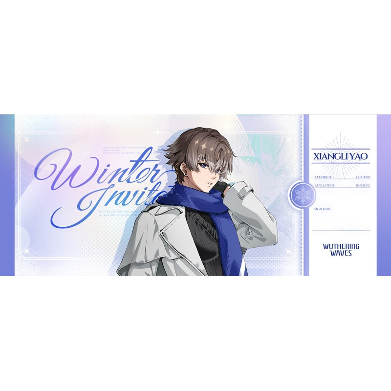 [Wuthering Waves] Winter Invitation Ticket-style Card / Xiangli Yao