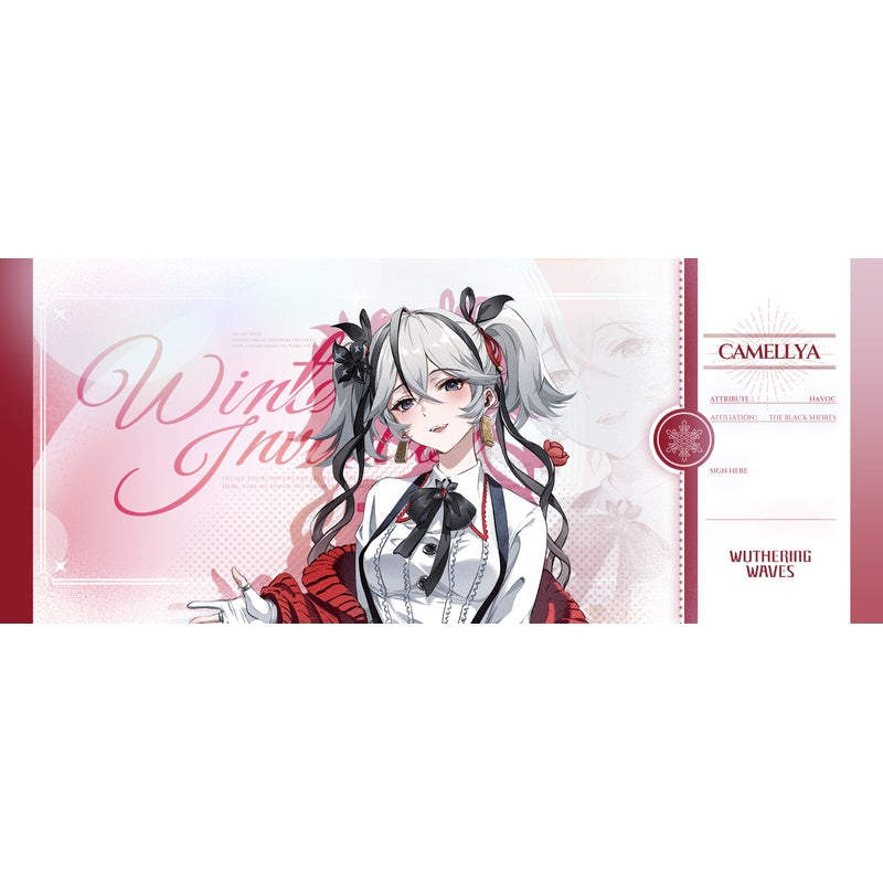 [Wuthering Waves] Winter Invitation Ticket-style Card / Camellya