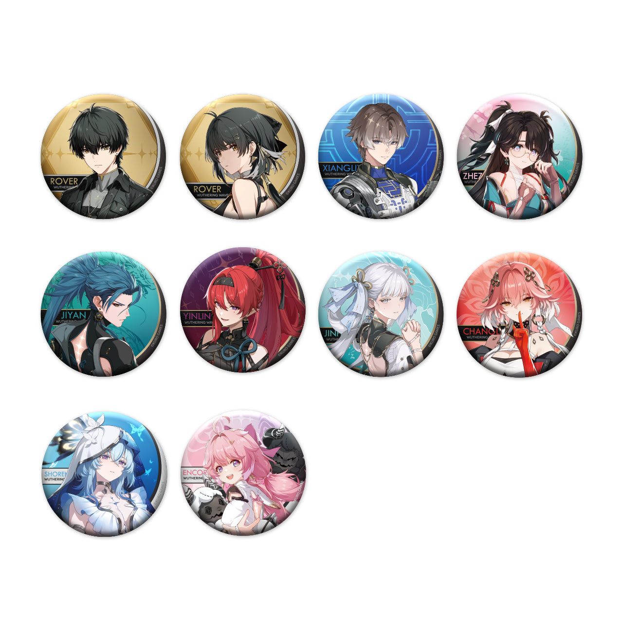 [Wuthering Waves] Resonator Theme Reflector Button Badge Yinlin